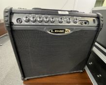 1 x Line 6 Spider II 30w Guitar Amplifier with Microphone - Features Built in Effects