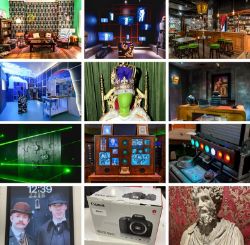 Official Sherlock Holmes Mind of Moriarty Live Escape Rooms - Contents of Escape Rooms, Audio & Visual Equipment, Job Lots, Props, Games & More