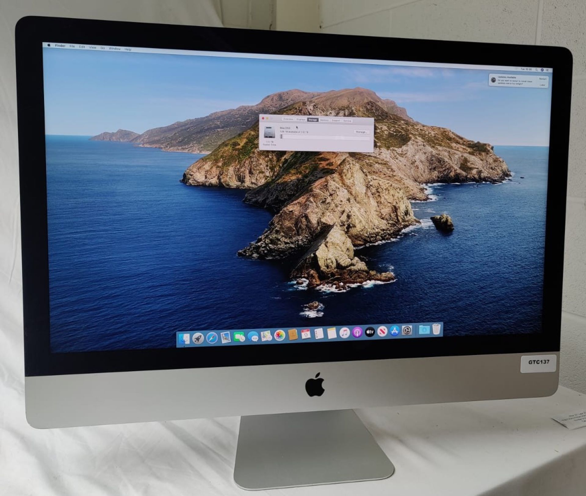 1 x Apple iMac 27 Inch Desktop Computer - Features an Intel Core i5 3 ...