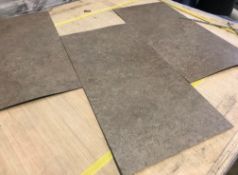 1 x Lot Of Amtico Premium Commercial Grade LVT Plank Flooring In A Natural Tile Design - 20Sqm - RRP