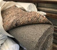 5 x Rolls Of Wilson’s Super Velvet Luxury Carpet Underlay - 50Sqm - RRP £629.95 - Ref: NWF216 -