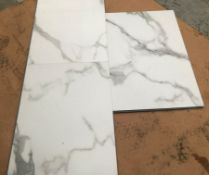 1 x Lot Of Premium Brand Commercial Grade Lvt In A Marble Design - 13.7Sqm - RRP £753.50 - Ref: