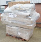 1 x Assorted Pallet Job Lot Including Boxed Furniture, Homewares, an Armoire and More