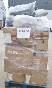 1 x Assorted Pallet Job Lot from a Major Home & Living Retailer - Includes Lighting, Furnishings and