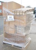 1 x Assorted Pallet Job Lot From a Premium Garden Centre Supplier - Includes Dining Chairs, Solid