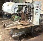 Wells Mod.1270 12 x 16" Semi - Automatic Horizontal Band Saw - S/N 1230