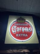 CORONA BEER LIGHT DISPLAY