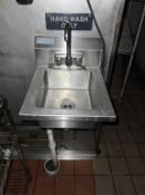 STAINLESS STEEL HANDWASH SINK