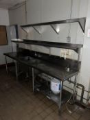 STAINLESS STEEL TABLE & RACKS