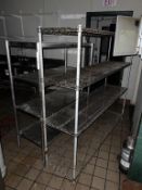 (2) KITCHEN RACKS
