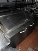 STAINLESS STEEL PREP STATION