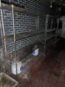 (3) STEEL WIRE RACKS