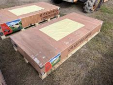 UNUSED 12x20FT STEEL CARPORT