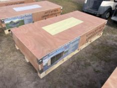 UNUSED 12x28FT METAL LIVESTOCK SHED