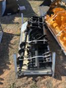 (8) PIECE NEW MINI EXCAVATOR ATTACHMENT BUNDLE