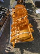 (8) PIECE NEW MINI EXCAVATOR ATTACHMENT BUNDLE