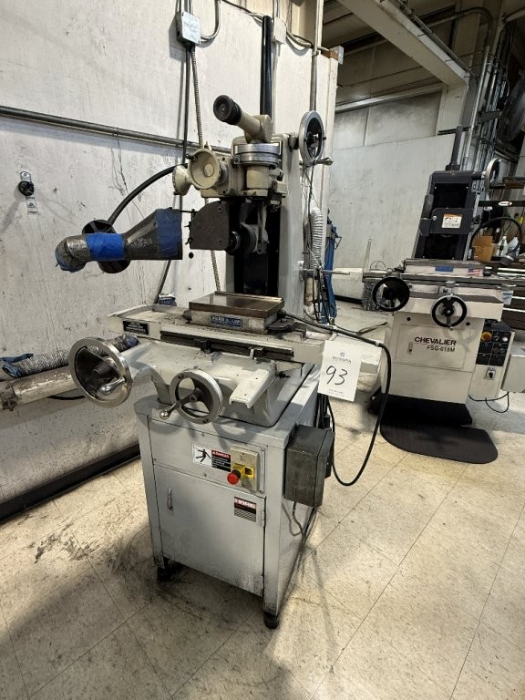 Harig 612 Ballway 6" x 12" Manual Surface Grinder, S/N 18672