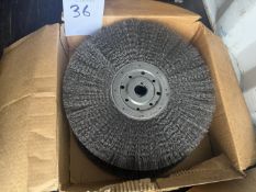 (4) Osborn 15" Wire Wheel Brushes