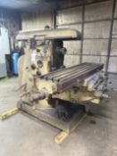 Cincinnati #3 Horizontal Mill, S/N 4A3P1L-50