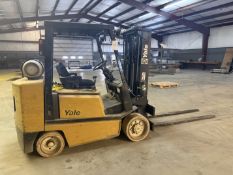 Yale GLC080LGNGAV085 8,000-LPG Forklift Truck, S/N B818N02721Z
