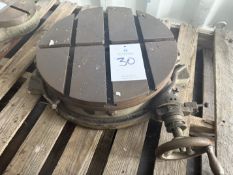 18" Rotary Table