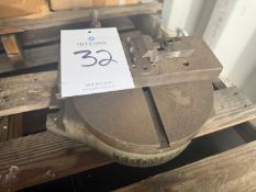 Troyke BH9 9" Rotary Table, S/N 1495