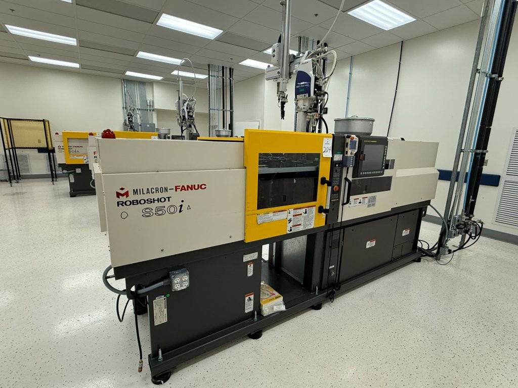 Milacron-Fanuc Roboshot S50iA Injection Molder & Robot