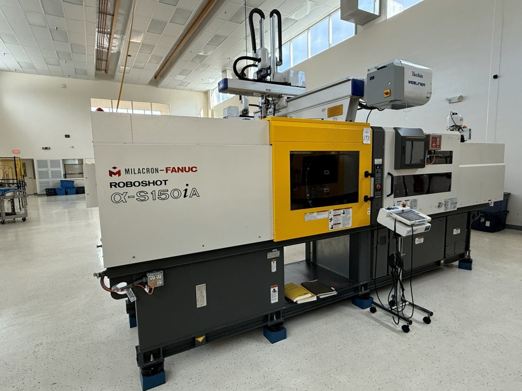 Milacron-Fanuc Roboshot Alpha-S150iA Injection Molder & Robot