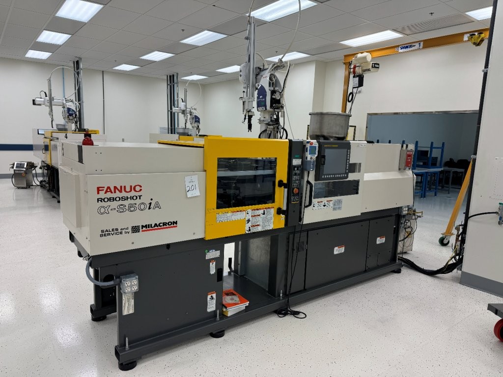 Milacron-Fanuc Roboshot Alpha-S50iA Injection Molder & Robot