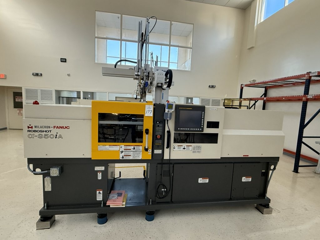 Milacron-Fanuc Roboshot Alpha-S50iA Injection Molder & Robot