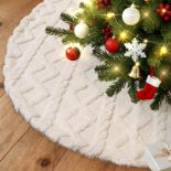 RRP £34.53 Lanpn Christmas Tree Skirt 180cm