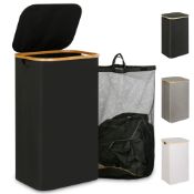 RRP £32.83 iEGrow 110L laundry Basket with Lid