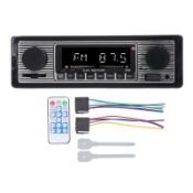 RRP £24.11 Classic Bluetooth Car Stereo