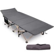 RRP £58.17 REDCAMP Camp Bed for Adults