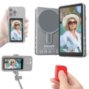 RRP £51.94 NEEWER BASICS 4" Vlog Selfie Monitor Screen for iPhone
