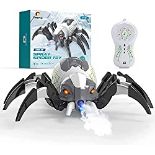 RRP £20.82 DEERC Remote Control Spider Electronic Pets Remote