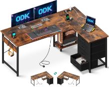 RRP £131.15 ODK Corner Desk with Drawers