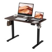 RRP £125.76 ERGOMAKER Electric Standing Desk Height Adjustable Desk 80x60cm (31.5"x23.6")