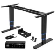 RRP £186.19 HUANUO Standing Desk Frame with Dual Motors