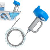 RRP £24.49 YKUKIZEE 15 M Drain Snake Unblocker Heavy Duty