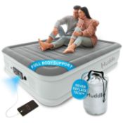 RRP £144.53 Huddle NEVER DEFLATE Luxury Double Air Bed