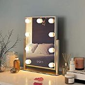 RRP £48.98 FENCHILIN Vanity Mirror with Lights Makeup Mirror with