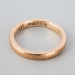 9 ct wedding ring, UK size I, gross weight approx. 2.51g