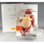 Steiff Disney Fantasia Hyacinth Hippo teddy bear in original box with certificate