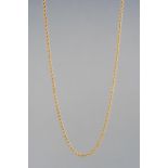 CHOPARD - a long 18ct gold necklace. Designed as a rope twist chain, signed Chopard, sponsors mark