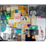 Assorted mid to late 20th Century Entertainment, Music, Theatre and TV star's autographs including