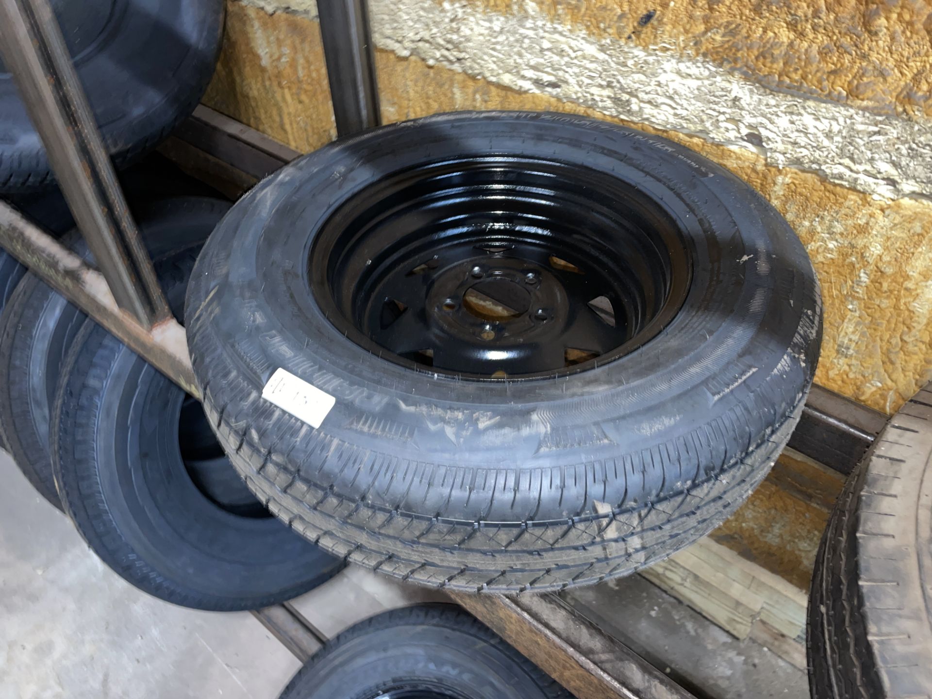 Rainer ST ST205/75R15 Trailer Tire with 5-Lug Wheel Rim