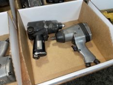 Lot with (2) Pneumatic Impact Wrenches