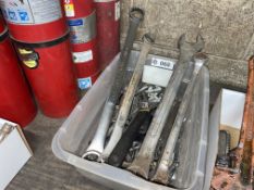 Lot with Various Wrenches