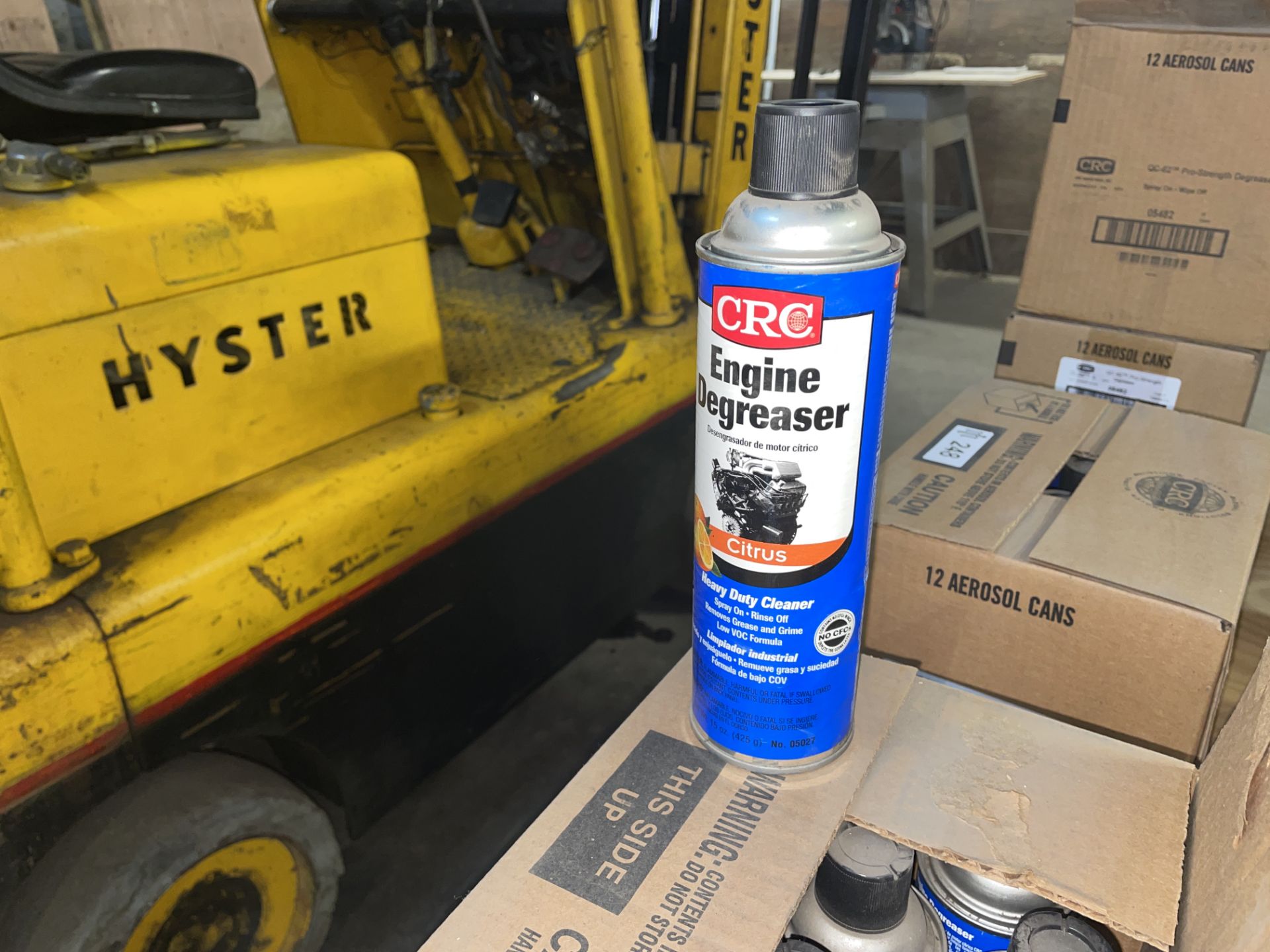 Box of CRC Engine Degreaser
